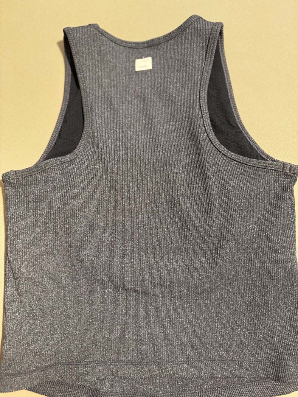 Vuori Women's Mudra Rib Studio Tank With Built-In Shelf Bra